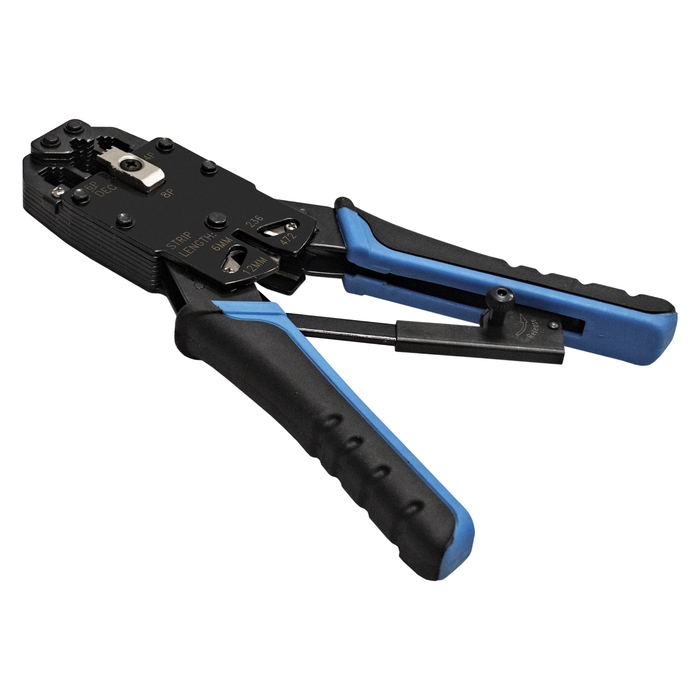 Crimping tool ExeGate EX-T2008R for RJ-45/11/12 with ratchet mechanism