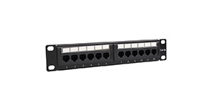 Patch panel EPP3-19-12-8P8C-C5e-110D, 19'', UTP, 12 port, cat.5e