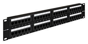 EPP3-19-48-8P8C-C5e-110D, 19'', UTP, 48 port, cat.5e