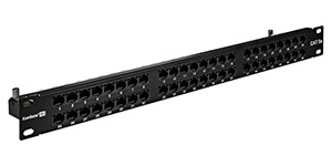 Patch panel EPPHD-UTP-1U-19-48-8P8C-C5e-110D, 19'', UTP, 48 port, cat.5e