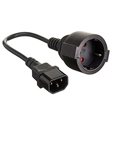 Conversion cable (UPS->socket)