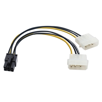 Power adapter 2xMolex - PCI-Express 6pin