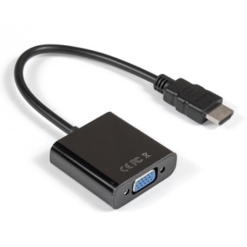 Adapter HDMI - VGA (19M-15F)